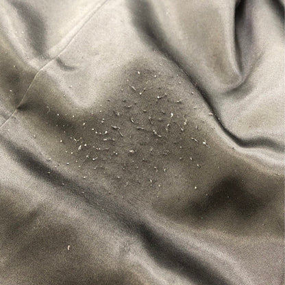 Black Solid Peacoat Coat