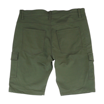 Green 5-Pocket Shorts