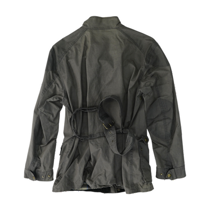 Gray Solid Jacket