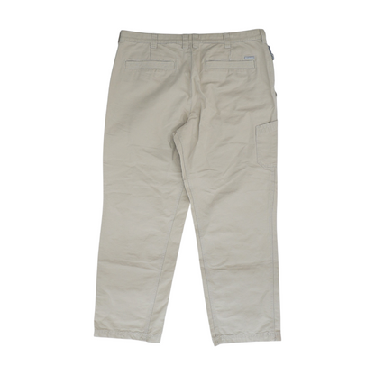 Beige Regular Pants