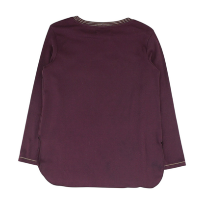 Burgundy Blouse