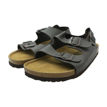 Brown Casual Slide Sandals