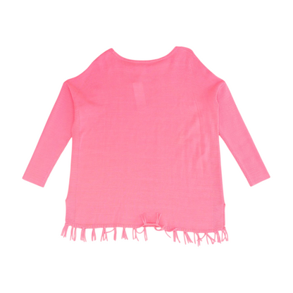 Neon Pink Pullover Sweater