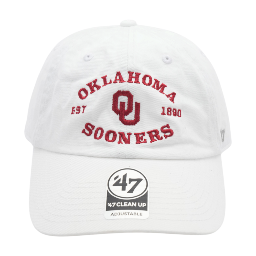 White Oklahoma Sooners Ballcap