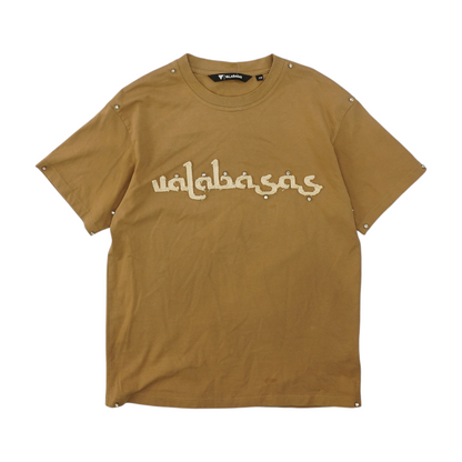 Khaki Solid T-Shirt