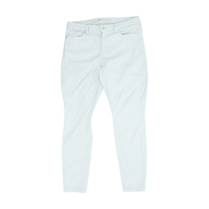 Gray Mid Rise Skinny Leg Jeans