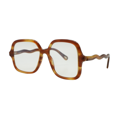 Tortoise CH0091S Oversized Prescription Eyewear