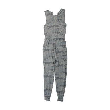 Gray Camo Jumpsuit