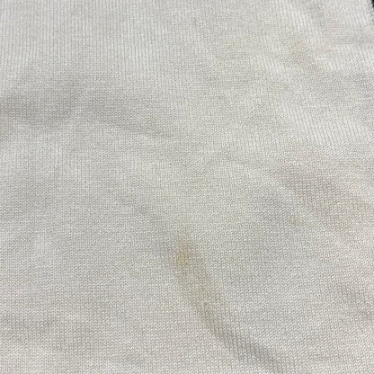 Beige Color Block Crewneck Knit Top