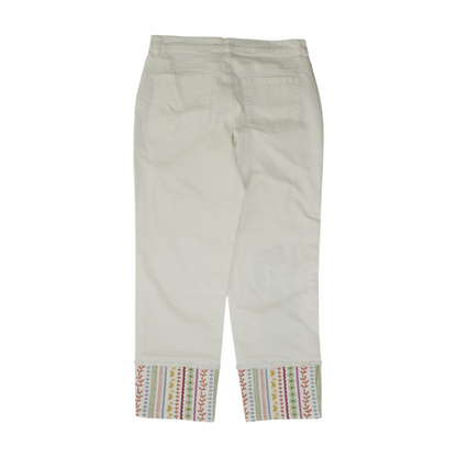 White Regular Jeans