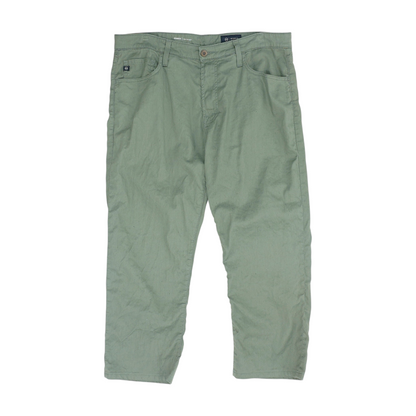 Green Slim Pants