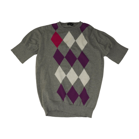 Multi Argyle Pullover Sweater