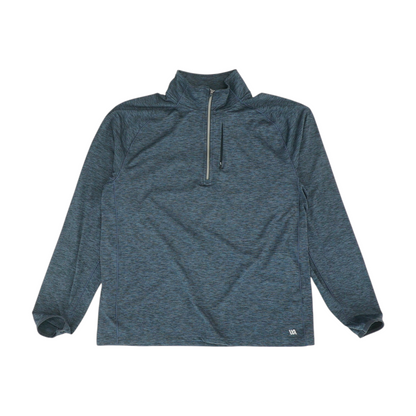 VRST Blue Abstract 1/4 Zip Pullover – Image 1