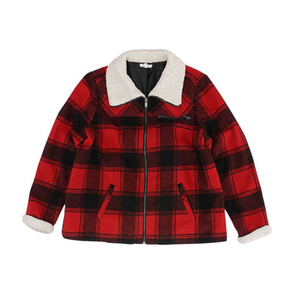 Red Plaid Jacket