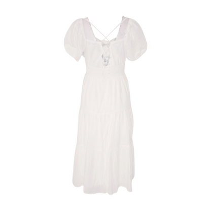 White Midi Dress