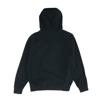 Black Solid Hoodie Pullover