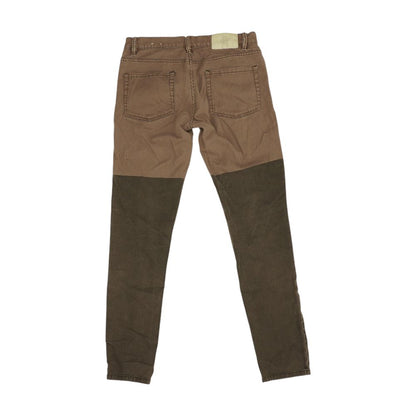 Brown Mid Rise Jeans