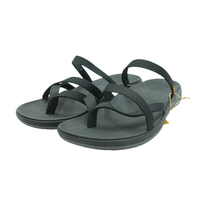 Black Flat Sandals
