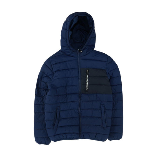 Navy Puffer Jacket