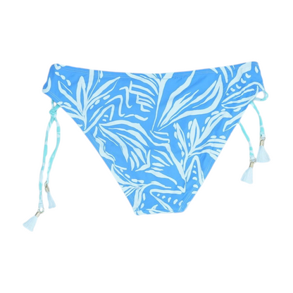 Blue Abstract Swim Bottom