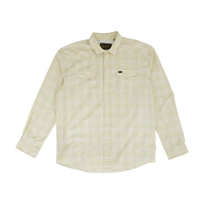 Yellow Plaid Long Sleeve Button Down
