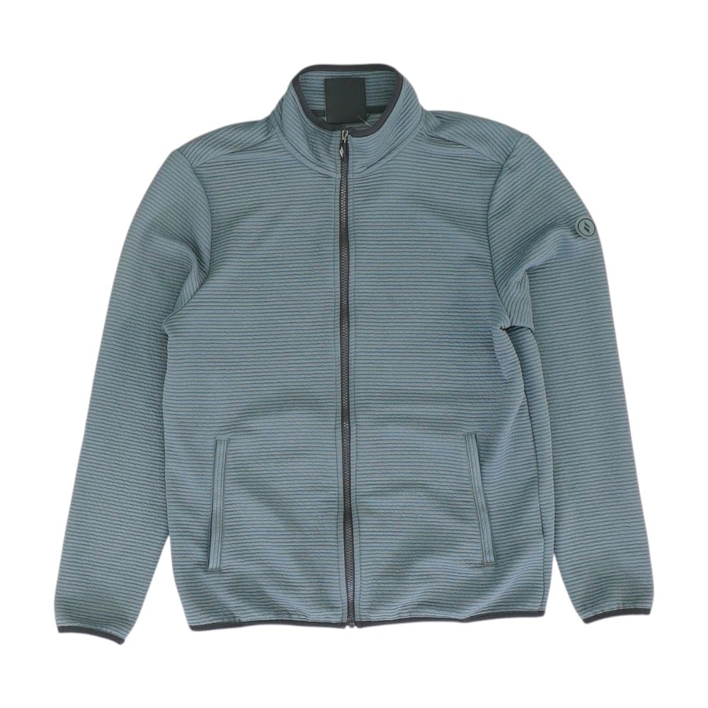 Blue Solid Active Jacket