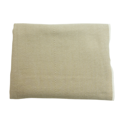 Brown Herringbone 100% Polyester Scarf