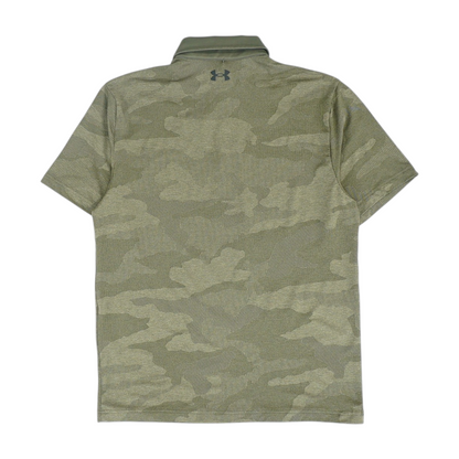 Green Camo Short Sleeve Polo