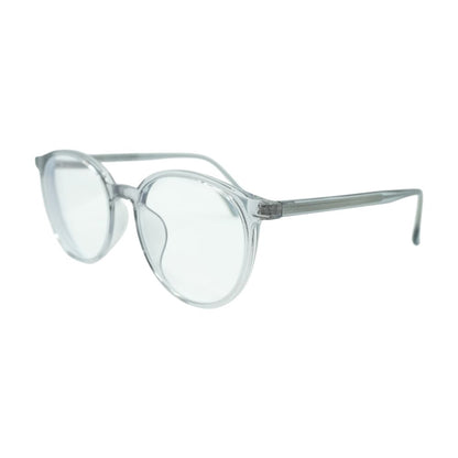 Gray S6950 Round Unknown Prescription Eyeglasses