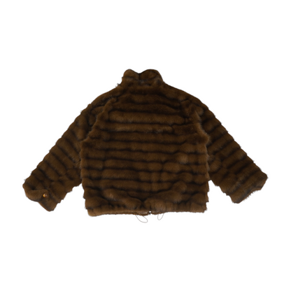 Brown Striped Jacket