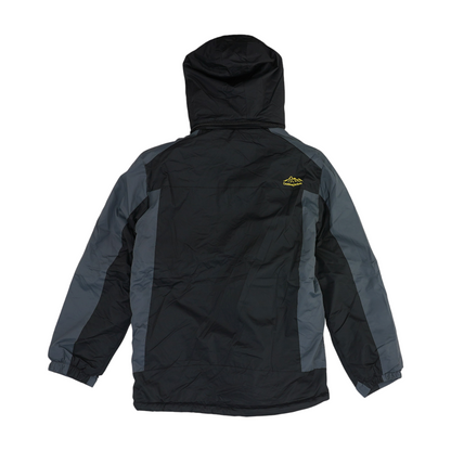 Black Color Block Jacket