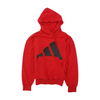 Red Solid Hoodie Pullover