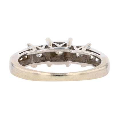 1/3 ctw 14K White Gold Diamond Engagement Ring