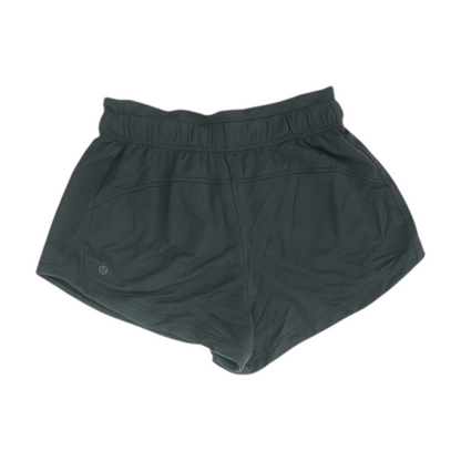 Black Solid Active Shorts