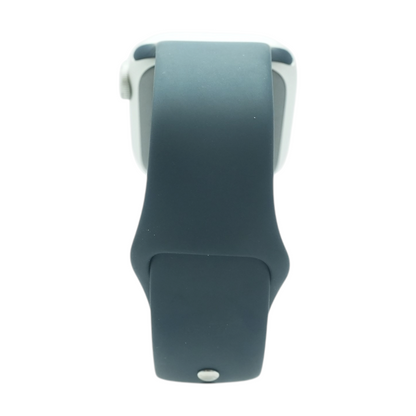 41mm Series 9 Silver Smartwatch Blue Band S/M