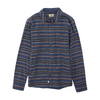 Blue Striped Flannel Button Down