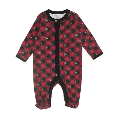 Red Plaid One-Piece