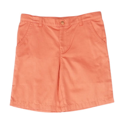 Coral Solid Chino Shorts