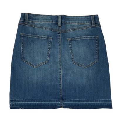 Blue Mini Skirt