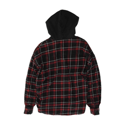 Multi Plaid Flannel Button Down