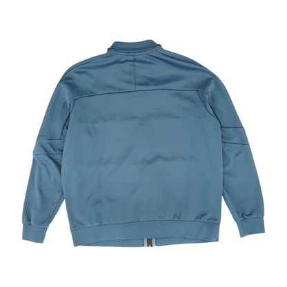 Blue Solid Active Jacket
