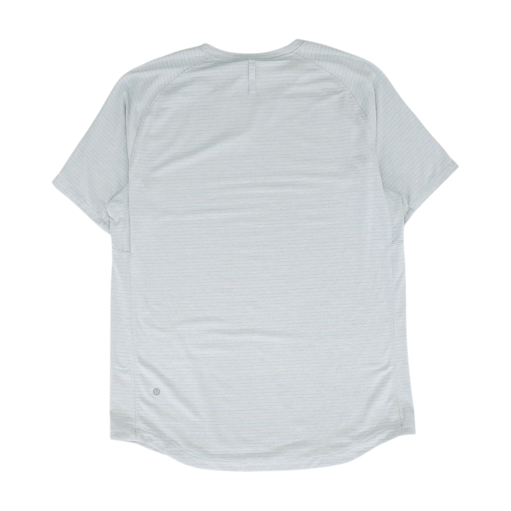 Gray Striped Active T-Shirt