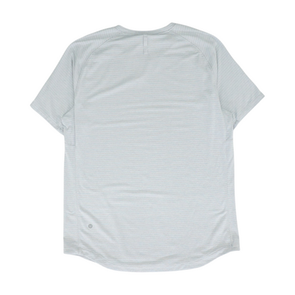 Gray Striped Active T-Shirt