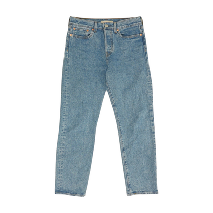 Blue Straight Jeans