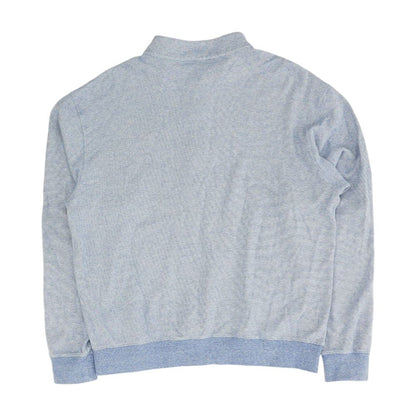 Blue 1/4 Zip Pullover
