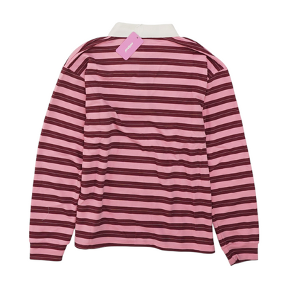 Pink Striped Blouse