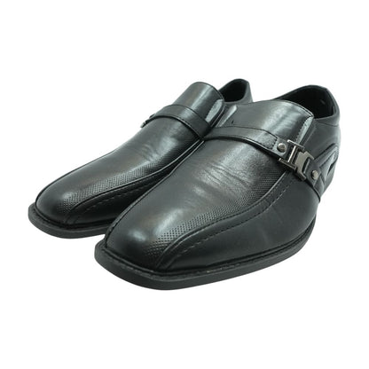 Black Leather Loafer Dress Shoes