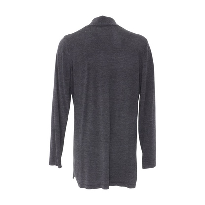 Charcoal Cardigan Sweater