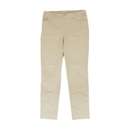 Beige Regular Pants
