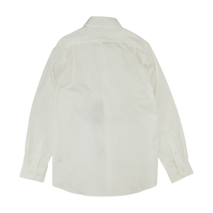 White Long Sleeve Button Down
